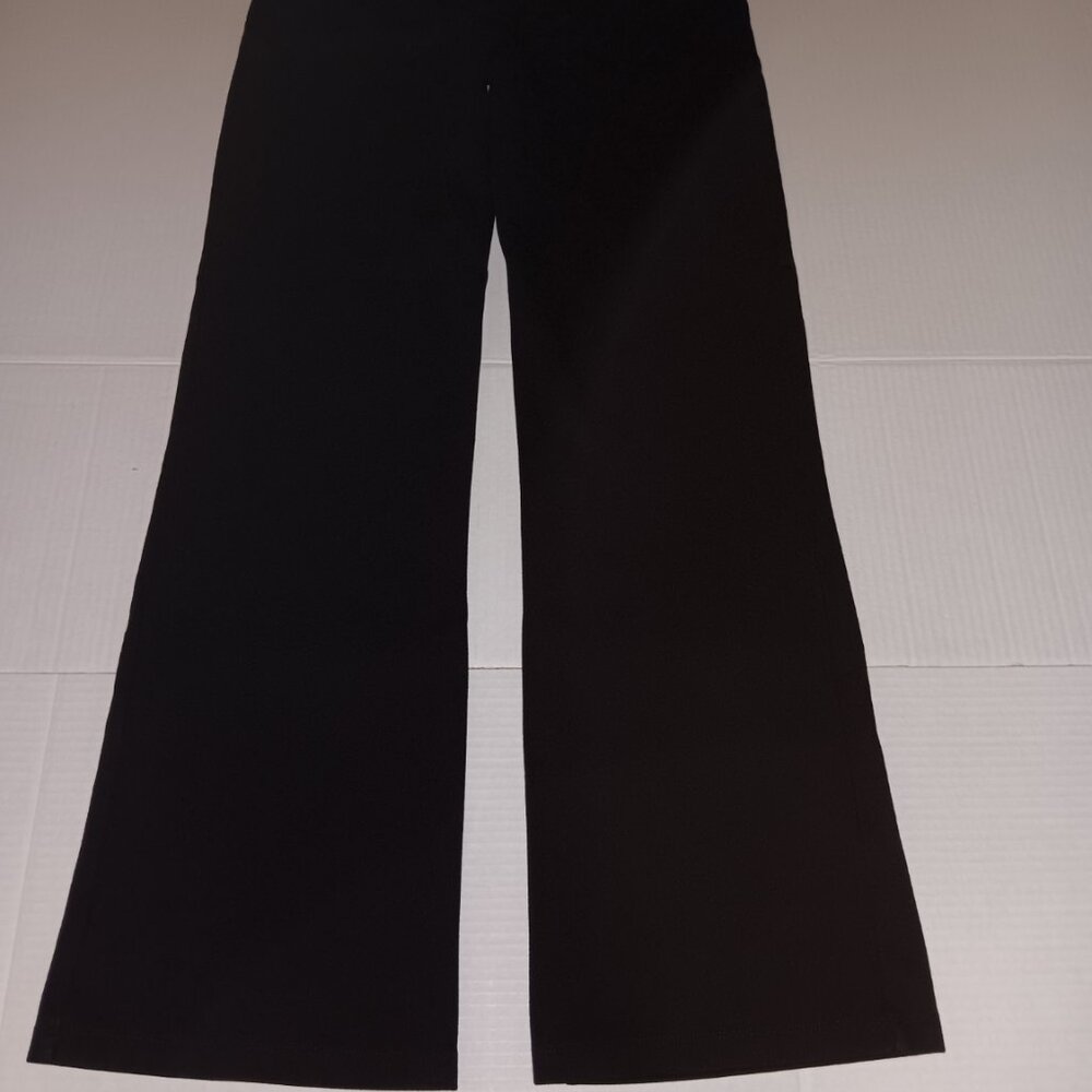 BETABRAND CLASSIC DRESS PANTS YOGA PANTS BOOTCUT BLACK - Picture 14 of 15